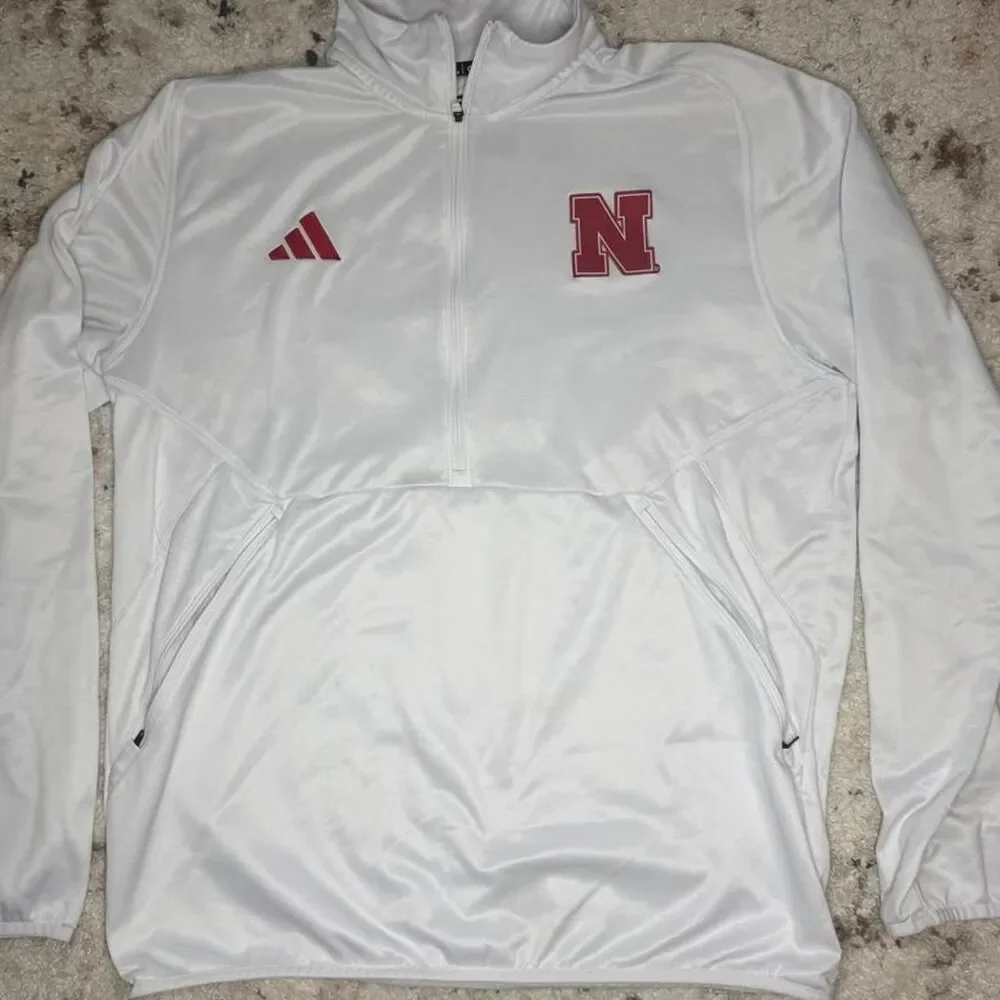 Adidas Men's Nebraska quarter-zip